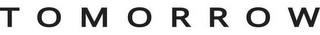 TOMORROW logo