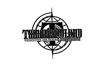 TOMORROWLAND IMAGINATION AND BEYOND DISNEYLAND logo