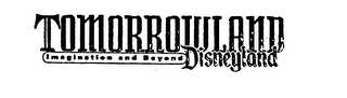 TOMORROWLAND IMAGINATION AND BEYOND DISNEYLAND logo