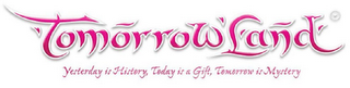 TOMORROWLAND YESTERDAY IS HISTORY, TODAY IS A GIFT, TOMORROW IS MYSTERY logo