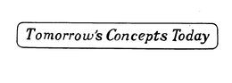 TOMORROW'S CONCEPTS TODAY logo