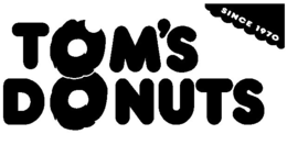 TOM'S DONUTS SINCE 1970 logo