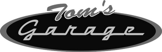 TOM'S GARAGE logo