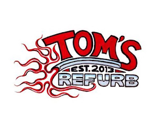 TOM'S REFURB EST. 2013 logo