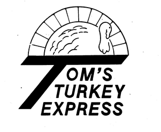 TOM'S TURKEY EXPRESS logo