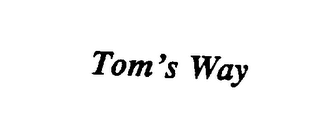 TOM'S WAY logo