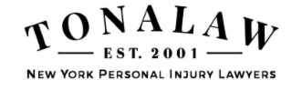 TONALAW EST. 2001 NEW YORK PERSONAL INJURY LAWYERS logo