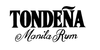 TONDENA MANILA RUM logo