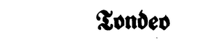 TONDEO logo