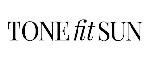 TONE FIT SUN logo