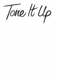 TONE IT UP logo