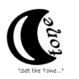 TONE "SET THE TONE..." logo