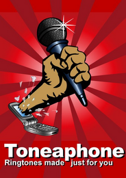 TONEAPHONE RINGTONES MADE JUST FOR YOU logo