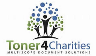 TONER4CHARITIES MULTISCOPE DOCUMENT SOLUTIONS logo