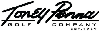 TONEY PENNA GOLF COMPANY EST.1967 logo