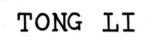 TONG LI logo