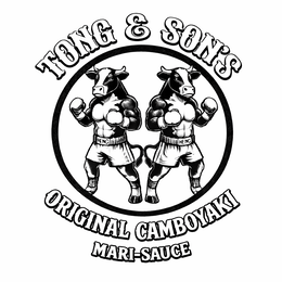 TONG & SON'S ORIGINAL CAMBOYAKI MARI-SAUCE logo