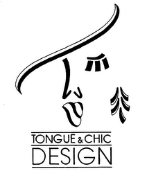 TONGUE & CHIC DESIGN logo