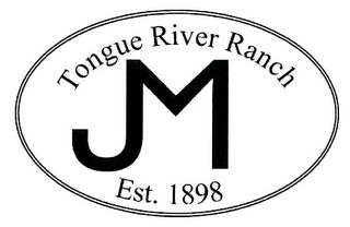 TONGUE RIVER RANCH JM EST. 1898 logo