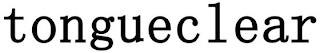 TONGUECLEAR logo