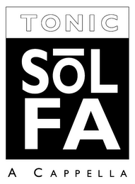 TONIC SOL-FA A CAPPELLA logo