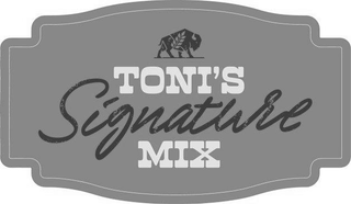 TONI'S SIGNATURE MIX logo