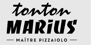 TONTON MARIUS - MAÎTRE PIZZAIOLO - logo