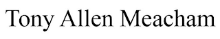 TONY ALLEN MEACHAM logo