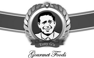 TONY G'S GOURMET FOODS logo
