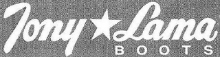 TONY LAMA BOOTS logo