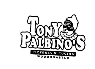 TONY PALBINO'S PIZZERIA & CUCINA WOODROASTED logo