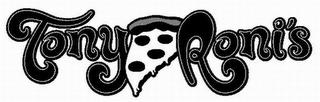 TONY RONI'S logo