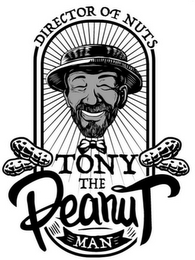 TONY THE PEANUT MAN DIRECTOR OF NUTS logo