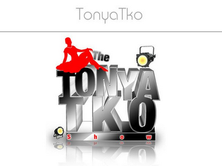 TONYATKO THE TONYA TKO SHOW logo