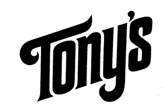 TONY'S logo