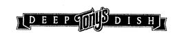 TONY'S DEEP DISH logo