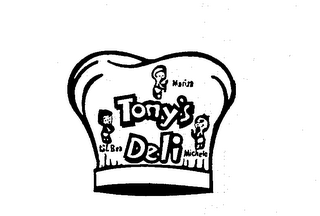 TONY'S DELI LIL BEA MARISA MICHELE logo