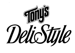 TONY'S DELISTYLE logo