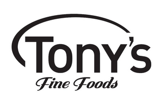 TONY'S FINE FOODS logo