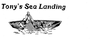 TONY'S SEA LANDING logo