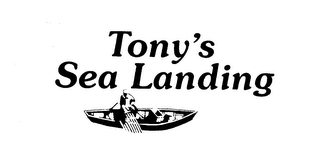 TONY'S SEA LANDING logo