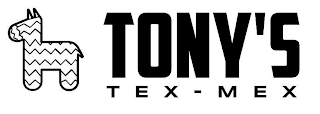 TONY'S TEX - MEX logo