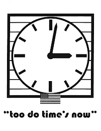 "TOO DO TIME'S NOW" logo