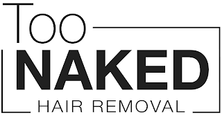 TOO NAKED HAIR REMOVAL logo