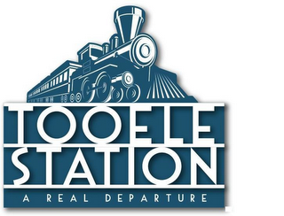 TOOELE STATION A REAL DEPARTURE logo