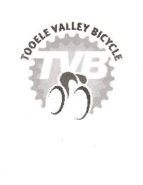 TOOELE VALLEY BICYCLE TVB logo