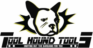 TOOL HOUND TOOLS SNIFFING OUT THE BARGAINS FOR YOU logo