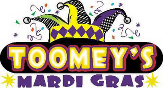 TOOMEY'S MARDI GRAS logo