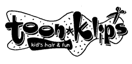 TOON KLIPS KID'S HAIR & FUN logo