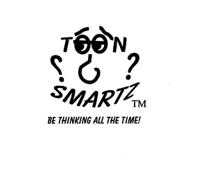 TOON SMARTZ BE THINKING AT ALL TIMES! logo